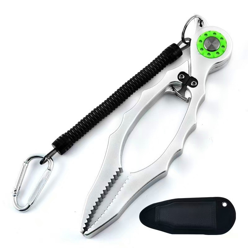 Fishing Line Cutter - Tijeras multifuncionales de acero inoxidable, cortador