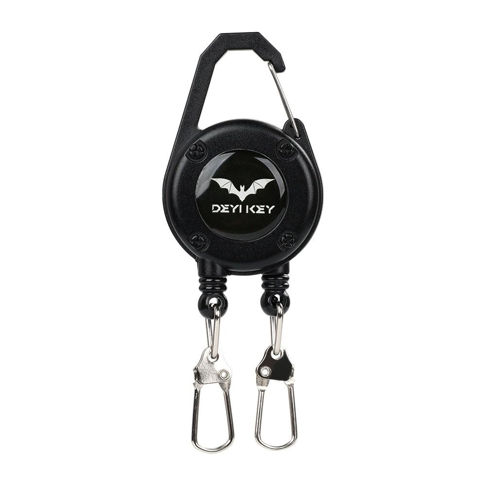 Penn Reel Fierce - Porta credencial metálico portátil de doble