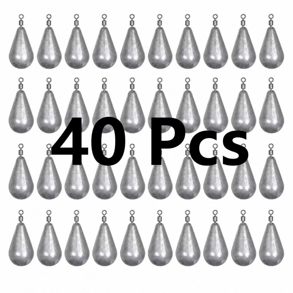 Fishing Line Dispenser - 40 unidades/lote, plomos de pesca de