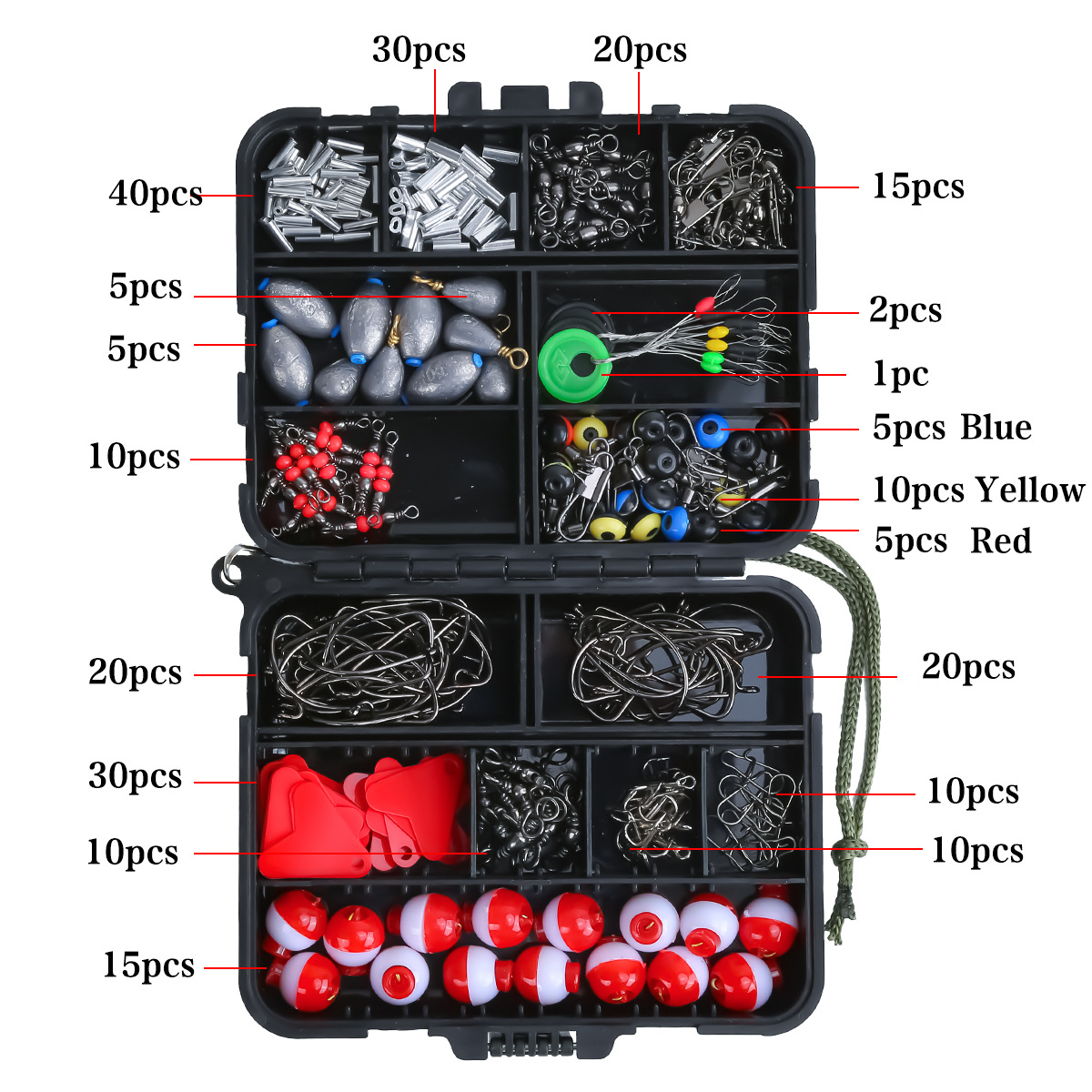 Kit de 263 piezas de accesorio - Leader Line reseña y precio