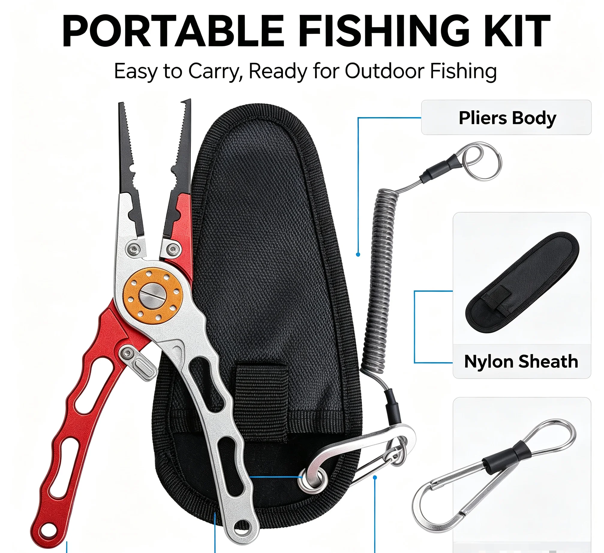 Alicates de pesca de aleación  - Fishing Line Cutter reseña y precio